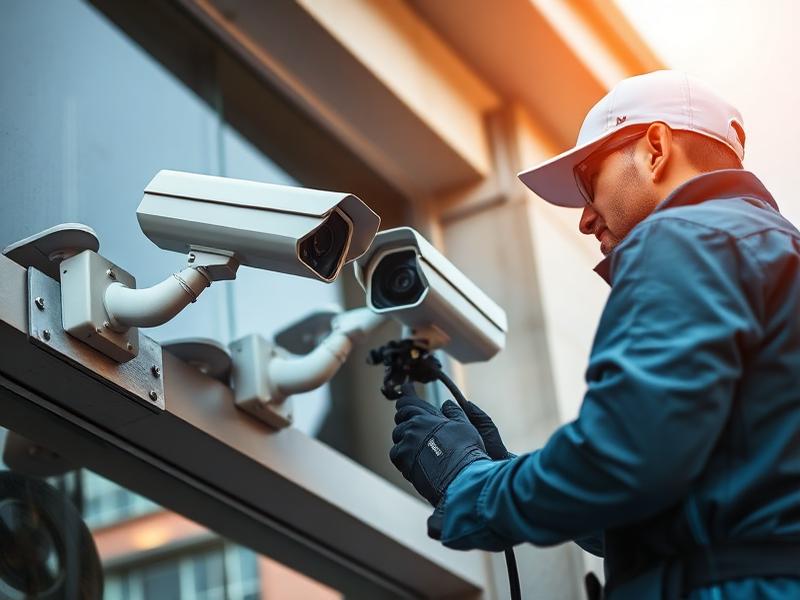 Instalação de câmeras CFTV de segurança